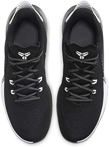 Tênis de basquete masculino Kobe Mamba Fury da Nike, Black/Smoke